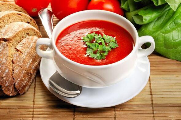 トマトスープで飲酒ダイエットメニューも多彩に
